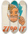 Triptych art skateboard deck of Radcliffe Zipp It Careless Talk Costs Lives by Radcliffe (20-)
