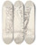 Triptych art skateboard deck of Winslow Homer Study Of Cavalry Officers Boots by Winslow Homer (1836-1910)