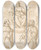 Triptych art skateboard deck of Pietro Mera The Virgin And Child With Chaplets Appearing To Saint Dominic And Saint Catherine Of Siena by Pietro Mera (1570-1639)