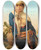 Triptych art skateboard deck of Mile Vernetlecomte Rebecca At The Well by mile Vernet-Lecomte (1821-1900)
