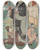Triptych art skateboard deck of Toyokuni Utagawa Woman And Child Playing With Monkey by Toyokuni Utagawa (1769-1825)