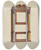 Triptych art skateboard deck of Lorenz Rothkranz Clock by Lorenz Rothkranz
