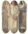 Triptych art skateboard deck of Isaac Israls Portrait Of The Artist Theo Nieuwenhuis In His Studio by Isaac Israels (1865-1934)