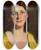 Triptych art skateboard deck of Konrad Krzyanowski Portrait Of Wadysawa Bucewiska by Konrad Krzyzanowski (1872-1922)