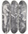 Triptych art skateboard deck of Lucas Van Leyden The Fall Of Man_1 by Lucas Van Leyden (1494-1533)