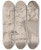 Triptych art skateboard deck of Louis Philippe Boitard Man Asleep Leaning Against A Table by Louis Philippe Boitard (1734-1760)