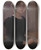 Triptych art skateboard deck of Elin Danielsongambogi Selfportrait by Elin Danielson-Gambogi (1861-1919)