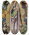 Triptych art skateboard deck of Follower Of Lucas Cranach The Elder Virgin On The Crescent Moon Worshipped By The Donor Hieronymus Rudelauf by Follower Of Lucas Cranach The Elder (1472-1553)