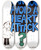 Triptych art skateboard deck of National Institutes Of Health Can You Avoid A Heart Attack by National Institutes Of Health (1887)
