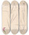 Triptych art skateboard deck of Louis Antoine Cusin Herbier De La Flore Franaise Pl0500 by Louis Antoine Cusin (1824-1901)