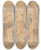 Triptych art skateboard deck of William Hogarth Gabriel Hunt by William Hogarth (1697-1764)
