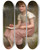 Triptych art skateboard deck of William Bouguereau A Calling by William Bouguereau (1825-1905)