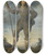 Triptych art skateboard deck of Antonio Del Castillo Y Saavedra David by Antonio Del Castillo Y Saavedra (1616-1668)