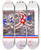 Triptych art skateboard deck of National Institutes Of Health Nutrition And Exercise by National Institutes Of Health (1887)