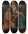 Triptych art skateboard deck of Mile Signol Le Christ Sur La Croix Jsus Crucifi by mile Signol (1804-1892)