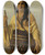 Triptych art skateboard deck of Mile Vernetlecomte Minnehaha by mile Vernet-Lecomte (1821-1900)