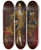 Triptych art skateboard deck of Martin Van Meytens Kaiser Franz I Stephan by Martin Van Meytens (1695-1770)