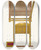 Triptych art skateboard deck of Fedor Grigoryevich Solntsev Kresly Tsaria Mikhaila Feodorovicha Izobrazhenie 3 by Fedor Grigoryevich Solntsev (1801-1892)