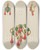 Triptych art skateboard deck of John H Tercuzzi Brooch_2 by John H Tercuzzi