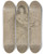 Triptych art skateboard deck of Guercino Atoning Magdalene by Guercino (1591-1666)