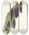 Triptych art skateboard deck of Mary Vaux Walcott Mountain Hemlock Psuga Mertensiana by Mary Vaux Walcott (1860-1940)