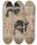 Triptych art skateboard deck of Kitagawa Tsukimaro Two Geishas Beside A Candle by Kitagawa Tsukimaro (1794-1836)
