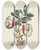 Triptych art skateboard deck of Carington Bowles Hellebore by Carington Bowles (1724-1793)