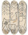 Triptych art skateboard deck of Josef Apek I Had A Dog And A Cat Pl 37 by Josef apek (1887-1945)