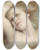 Triptych art skateboard deck of Gabriel Von Max Kopf Eines Trumenden Mdchens by Gabriel Von Max (1840-1915)