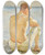 Triptych art skateboard deck of Henry Scott Tuke Watching The Sea by Henry Scott Tuke (1858-1929)