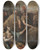 Triptych art skateboard deck of Franciszek Smuglewicz Death Of Epaminondas by Franciszek Smuglewicz (1745-1807)