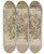 Triptych art skateboard deck of Arthur Rackham He Took His Place Once More On The Bench At The Inndoor by Arthur Rackham (1867-1939)