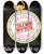 Triptych art skateboard deck of National Institutes Of Health Take Time To Lock Up by National Institutes Of Health (1887)
