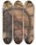 Triptych art skateboard deck of Richard Nicolas Roland Holst Ontwerp Voor Raam In Het Zuidertransept Van De Dom Te Utrecht 3_1 by Richard Nicolaus Roland Holst (1868-1938)