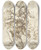Triptych art skateboard deck of Pietro Da Cortona Abduction Of The Sabine Women by Pietro da Cortona (1596-1669)