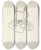 Triptych art skateboard deck of Fidus Fidusserie Zwolf Illustrationen Pl12 by Fidus (1868-1948)