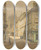 Triptych art skateboard deck of Franz Kopallik A Motif From Vienna by Franz Kopallik (1860-1931)