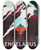 Triptych art skateboard deck of Nasa Enceladus by NASA (1958)