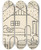 Triptych art skateboard deck of Josef Apek I Had A Dog And A Cat Pl 18 by Josef apek (1887-1945)