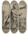 Triptych art skateboard deck of Jos Ribelles Y Helip Othello by Jose Ribelles Y Helip (1778-1835)