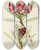 Triptych art skateboard deck of Illtyd Buller Poleevans Protea Abyssinica by Illtyd Buller Pole-Evans (1879-1968)
