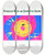Triptych art skateboard deck of National Institutes Of Health New Frontiers In Reproductive Biology And Contraceptive Vaccines by National Institutes Of Health (1887)