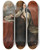 Triptych art skateboard deck of Juan Antonio De Frias Y Escalante Saint Teresa Of Avila by Juan Antonio De Frias Y Escalante (1633-1669)