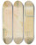 Triptych art skateboard deck of Maurice Denis Ah Mais Cest Le Cur Qui Bat Trop Vite by Maurice Denis (1870-1943)