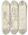 Triptych art skateboard deck of Wilhelm Marstrand To Italienerinder I En Dr Den Ene Med En Ten by Wilhelm Marstrand (1810-1873)
