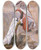 Triptych art skateboard deck of James Tissot Moses Destroyeth The Tables Of The Ten Commandments by James Tissot (1836-1902)