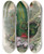 Triptych art skateboard deck of John Gould A Monograph Of The Trogonidae Or Family Of Trogons Pl27 by John Gould (1804-1881)