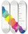 Triptych art skateboard deck of Us Information Agency What Is Lovely Never Dies But Passes Into Other Loveliness by U S Information Agency (1953-1999)