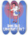 Triptych art skateboard deck of National Institutes Of Health Does Your Laboratory Glow by National Institutes Of Health (1887)