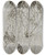 Triptych art skateboard deck of Victor Mller Verschiedene Figuren In Historischer Tracht by Victor Muller (1829-1871)